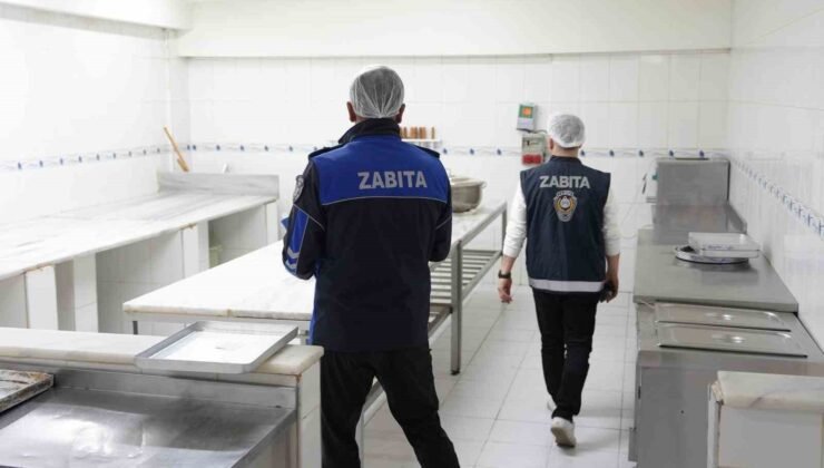 Zabıta’dan bayramlık tatlı denetimi