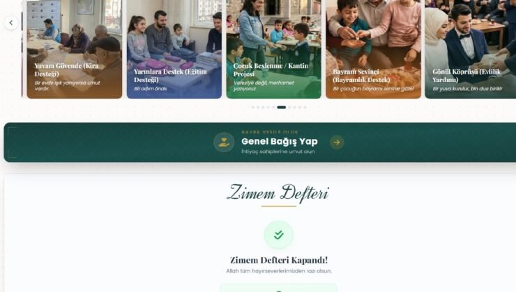 Zimem defterinde ki 2 milyon 40 bin TL’lik borç kapandı