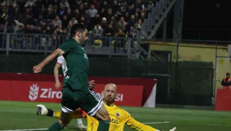 Ziraat Türkiye Kupası: Aliağa FK: 0 – Gençlerbirliği: 0 (İlk yarı)